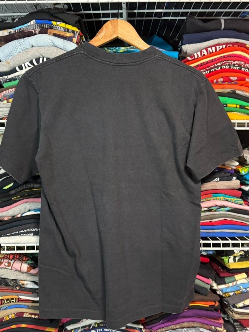 Early 90s vintage Hawaii black palm tree t shirt single stitch - Picture 3 of 5